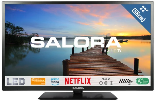 Salora 5904 series 22FMS5904 TV 55.9 cm (22") Full HD Smart TV Wi-Fi Black 300 cd/m² 0