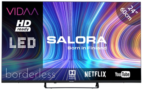 Salora 24HV210 TV 61 cm (24") HD Wi-Fi Black 0