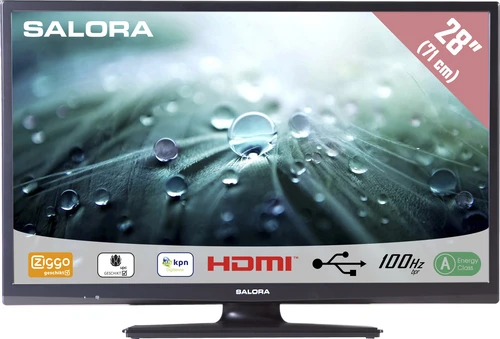 Salora 28LED9100C TV 71,1 cm (28") HD Noir 300 cd/m² 0