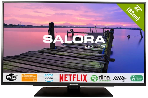 Salora 6500 series 32FSB2704 TV 81.3 cm (32") HD Smart TV Wi-Fi Black 300 cd/m² 0