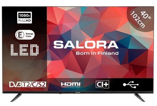 Salora 40FDB200 TV 101,6 cm (40") Full HD 200 cd/m² 0