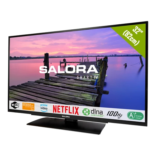 Salora 6500 series 40FSB2704 TV 101.6 cm (40") Full HD Smart TV Wi-Fi Black 300 cd/m² 1