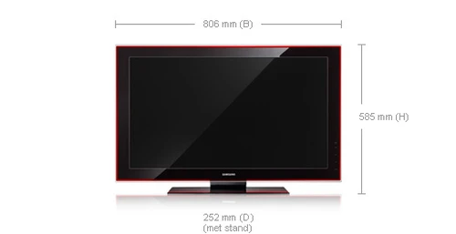 Samsung LE32A756R1F 81.3 cm (32") 500 cd/m² 0