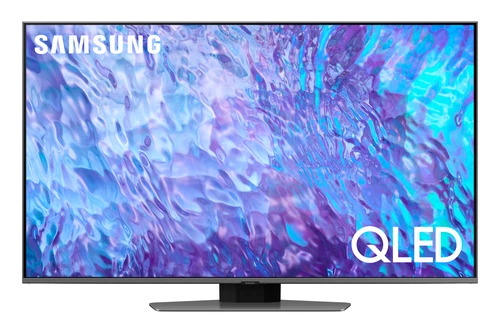 Samsung QE75Q80CATXXN TV 190,5 cm (75") 4K Ultra HD Smart TV Wifi Charbon, Argent 0