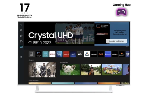 Samsung TU43CU8510K 109.2 cm (43") 4K Ultra HD Smart TV Wi-Fi White 0