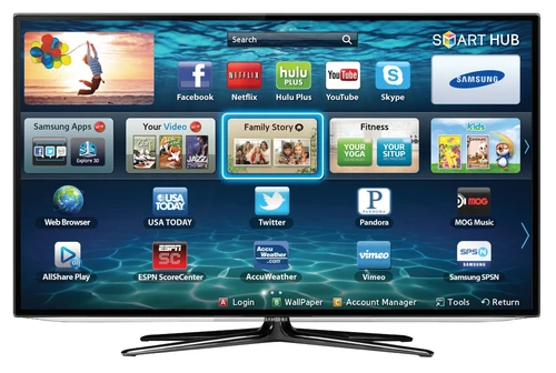 Samsung UN40ES6100 TV 101,6 cm (40") Smart TV Wifi Noir 0