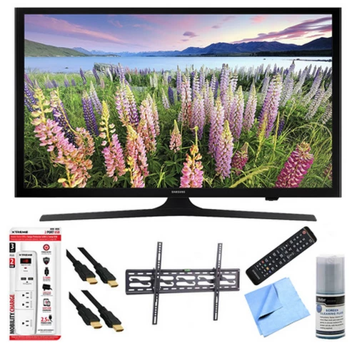 Samsung UN48J5200AF + Tilt Mount & Hook-Up Bundle 120,9 cm (47.6") Full HD Smart TV Wifi Noir 0