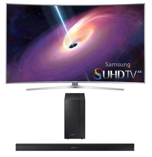 Samsung UN48JS9000F + HW-J450 120,9 cm (47.6") 4K Ultra HD Smart TV Wifi Argent 0