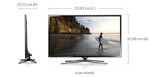 Samsung UE40ES6560QXZT TV 101.6 cm (40") Full HD Smart TV Wi-Fi Black 10