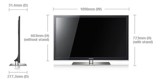 Samsung EcoGreen UE46C6505 116,8 cm (46") Full HD Gris 12