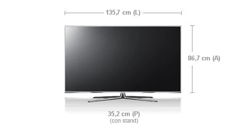 Samsung Series 8 UE60D8000YQXZT Televisor 152,4 cm (60") Full HD Wifi Negro 14