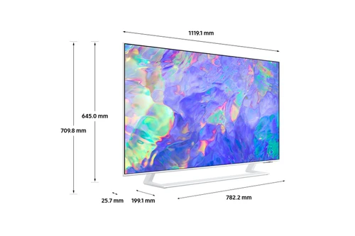 Samsung Series 8 UE50CU8510K 127 cm (50") 4K Ultra HD Smart TV Wifi Blanc 1