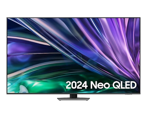 Samsung QN85D 55" Neo QLED 4K Smart TV (2024) and Galaxy Buds3 Pro (White) 0