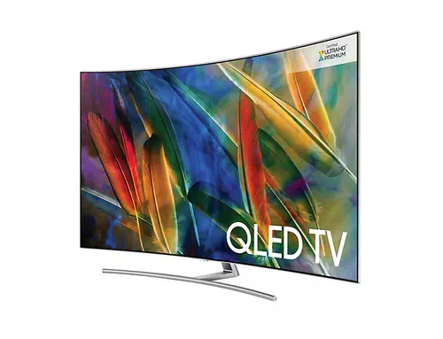Samsung 55IN Q8 CURVED TV1 139.7 cm (55") 4K Ultra HD Smart TV Wi-Fi Silver 1