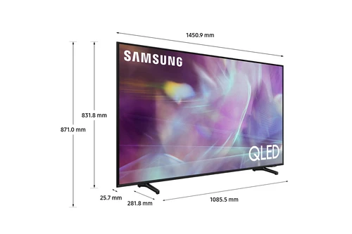 Samsung Series 6 QE65Q60AAU 165.1 cm (65") 4K Ultra HD Smart TV Wi-Fi Black 1