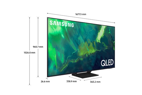 Samsung QE75Q70AA 190,5 cm (75") 4K Ultra HD Smart TV Wifi Noir 1