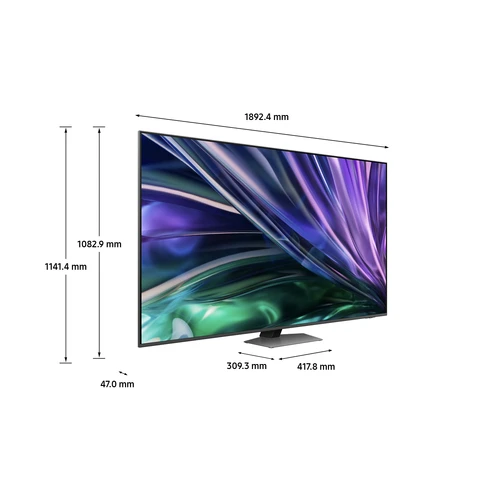 Samsung QE85QN85DBTXZT Televisor 2,16 m (85") 4K Ultra HD Smart TV Wifi Carbono, Plata 1