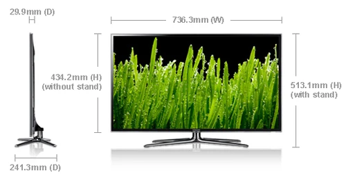 Samsung UE32D6750WK Full HD Black 1