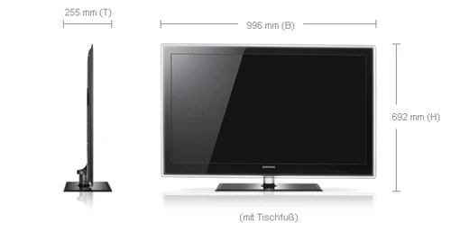 Samsung UE40B7090 101,6 cm (40") Full HD Wifi Noir 1