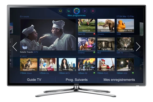 Samsung UE40F6320AY 101.6 cm (40") Full HD Smart TV Wi-Fi Black, Chrome, Silver 1