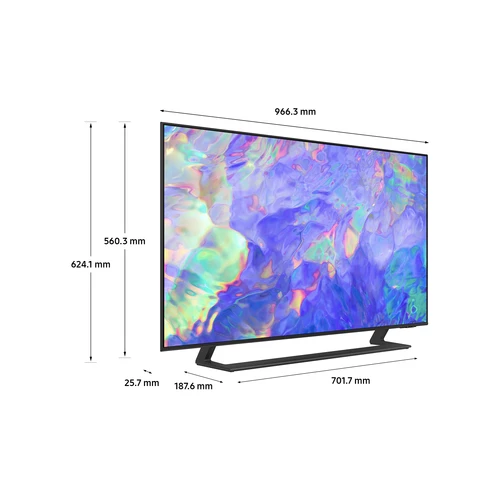 Samsung Series 8 UE43CU8570U 109,2 cm (43") 4K Ultra HD Smart TV Wifi Titane 1