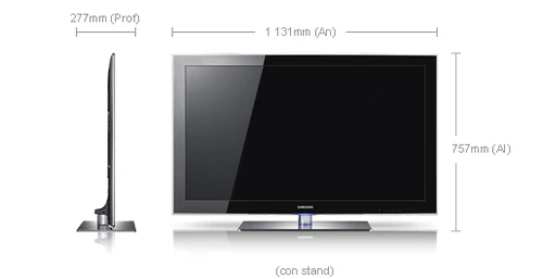 Samsung UE46B8000XW Televisor Negro 1