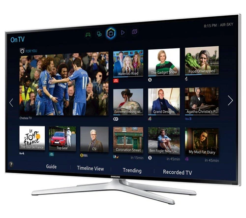 Samsung UE48H6640SL 121.9 cm (48") Full HD Smart TV Wi-Fi Black, Metallic 1