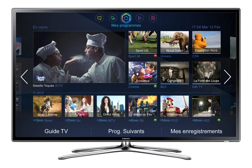 Samsung UE55F6320AY 139,7 cm (55") Full HD Smart TV Wifi Negro, Cromo, Plata 1