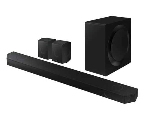 Samsung 2024 75” QN800D Neo QLED 8K TV and Q990D Q-Series Soundbar with Subwoofer and Rear Speakers 2