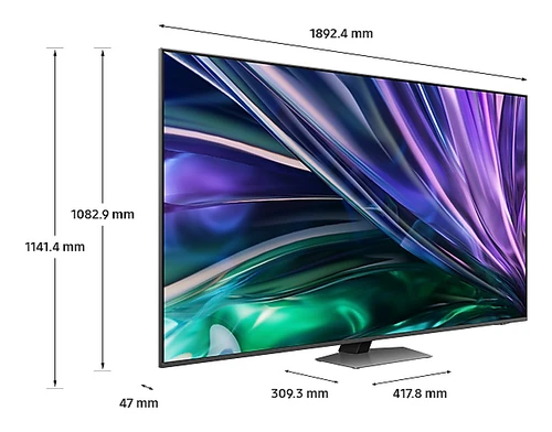 Samsung QN85D Neo QLED 4K Smart TV 190,5 cm (75") 4K Ultra HD Wifi Argent 2