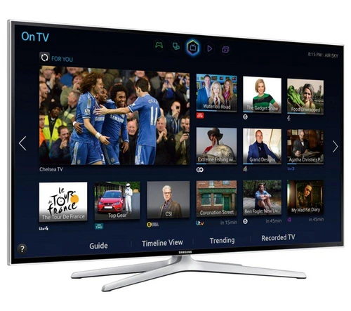 Samsung UE48H6640SL 121.9 cm (48") Full HD Smart TV Wi-Fi Black, Metallic 2