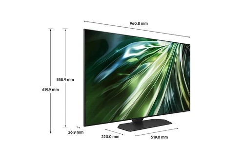 Samsung QN90D F-43QN90DR630NZ Televisor 109,2 cm (43") 4K Ultra HD Smart TV Wifi Negro, Titanio 2