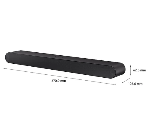 Samsung S90D 55” OLED 4K Smart TV (2024) and S50B S-Series Lifestyle Soundbar 2