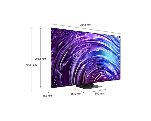 Samsung S95D 55” OLED 4K Smart TV (2024) and C430 C-Series Soundbar with Subwoofer 2