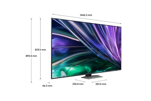 Samsung QN85D F-65QN85DS50B Televisor 165,1 cm (65") 4K Ultra HD Smart TV Wifi Carbono, Plata 2