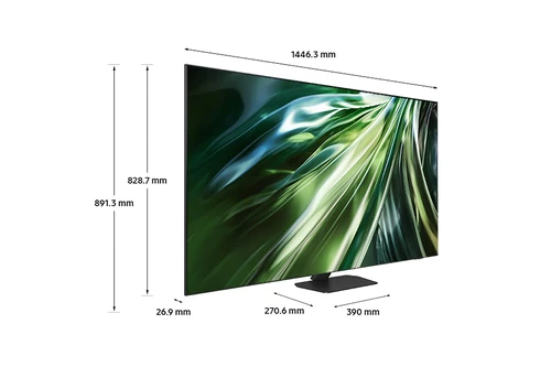 Samsung QN90D F-65QN90DC430 TV 165,1 cm (65") 4K Ultra HD Smart TV Wifi Noir, Titane 2