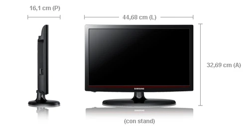 Samsung UE19ES4000WXZT TV 48,3 cm (19") HD Noir 3