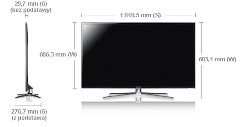 Samsung UE46D7000LS 116,8 cm (46") Full HD Smart TV Wifi Negro 3