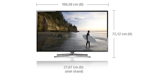 Samsung UE46ES6540S 116,8 cm (46") Full HD Smart TV Wifi Noir 3