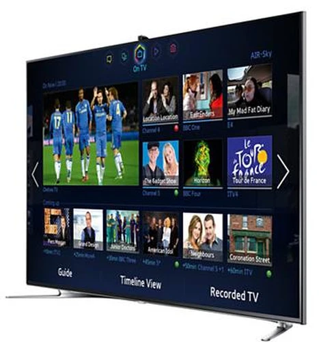 Samsung Series 8 UE65F8000SZXZT Televisor 165,1 cm (65") Full HD Wifi Negro, Plata 3