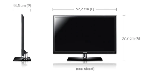 Samsung UE22D5000NWXZT Televisor 55,9 cm (22") Full HD Negro 5