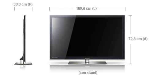 Samsung UE55C6500UP 139.7 cm (55") Full HD Grey 5