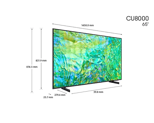 Samsung Series 8 UN65CU8000FXZC TV 165,1 cm (65") 4K Ultra HD Smart TV Wifi Noir 5