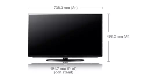 Samsung UE32EH5000W 81,3 cm (32") Full HD Negro 6