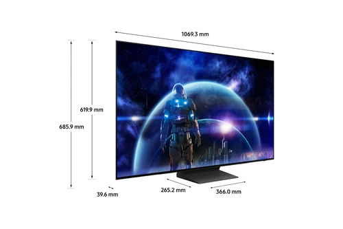 Samsung S90D QE48S90DAE 121,9 cm (48") 4K Ultra HD Smart TV Wifi Negro 7