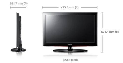 Samsung LE32D450ZF 81,3 cm (32") HD Negro 7