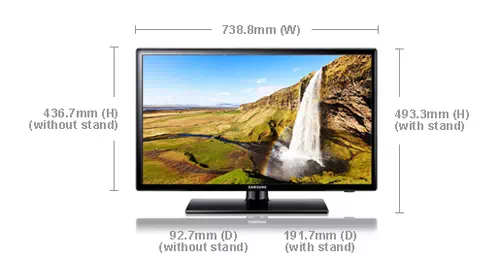Samsung UE32EH4000W 81,3 cm (32") HD Negro 7