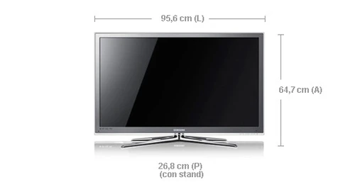 Samsung Series 8 UE40C8000XPXZT Televisor 101,6 cm (40") Full HD Wifi Titanio 7