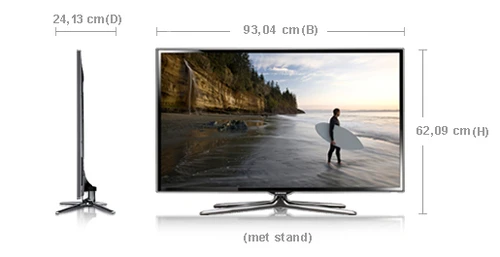 Samsung UE40ES6560S 101,6 cm (40") Full HD Smart TV Wifi Negro 7