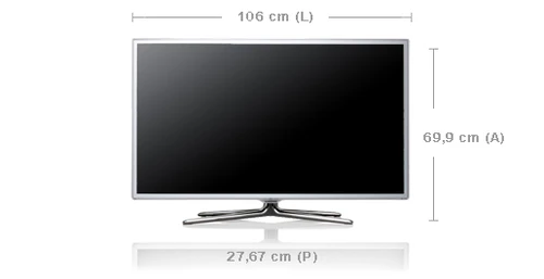 Samsung UE40ES6710QXZT TV 101,6 cm (40") Full HD Smart TV Wifi Blanc 7